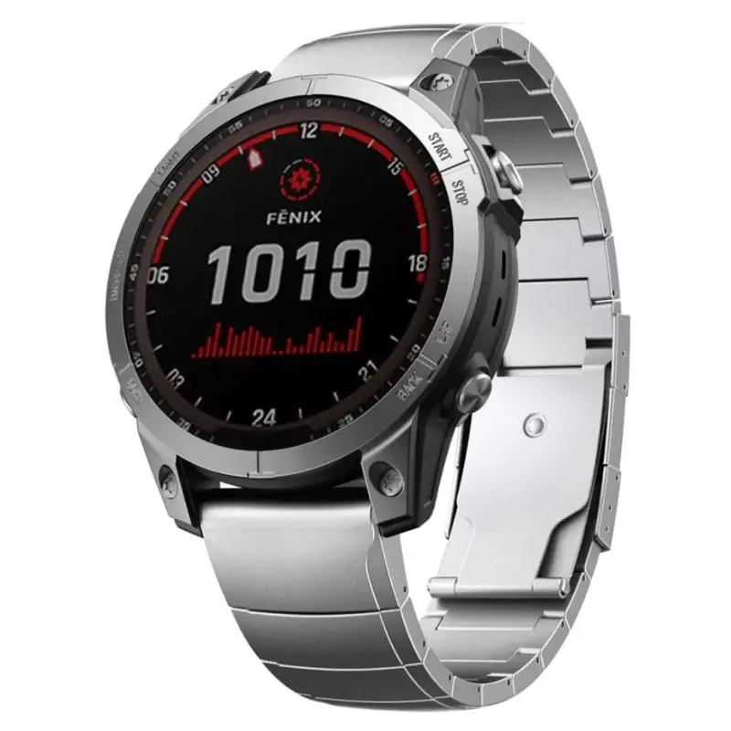 Garmin QuickFit Titaaniranneke 22mm - Hopea