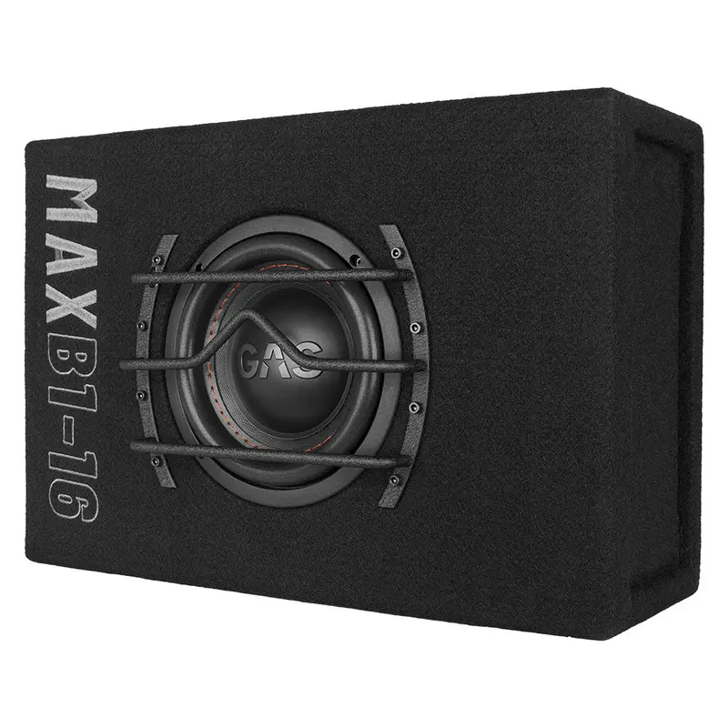 GAS MAX B1-16 kompakti subwooferikotelo - 6,5", 400 W RMS, 2x2 Ω, 10,3 l