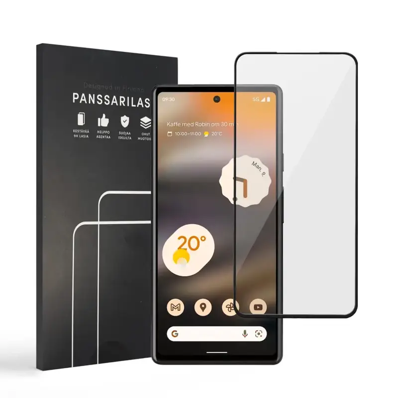 Google Pixel 6a Panssarilasi 3D