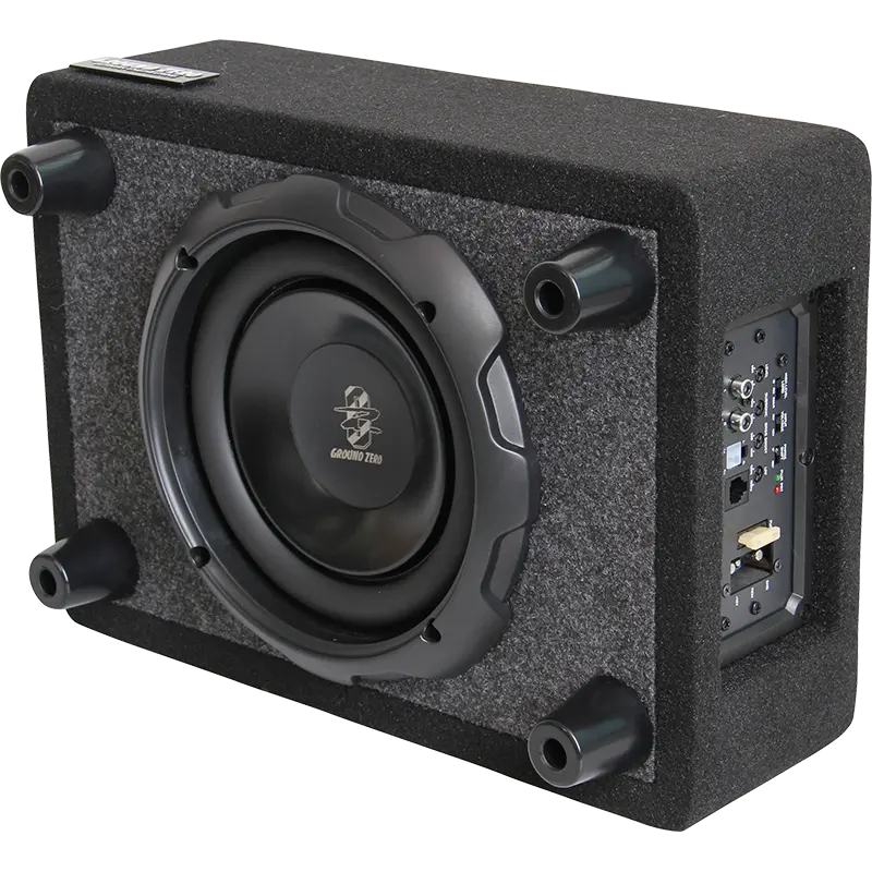 Ground Zero GZCS 20SUB ACT 8" aktiivisubwoofer, 250W