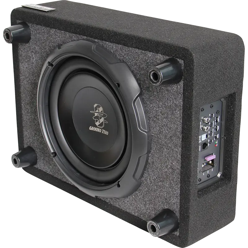 Ground Zero GZCS 25SUB ACT 10" aktiivisubwoofer, 320W