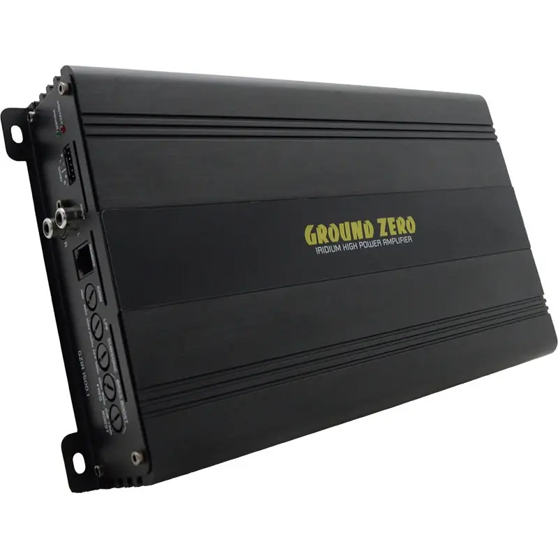 Ground Zero GZIA 1500.1 monovahvistin - 1530 W RMS, 1 Ω