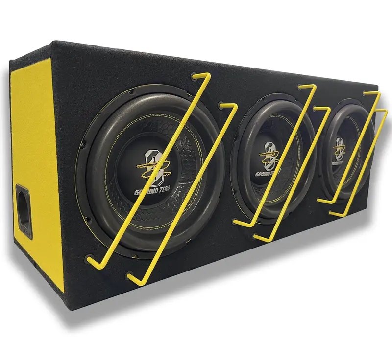 Ground Zero GZIB 3.250SPL koteloidut subwooferit, 3x10" 2100W SPL