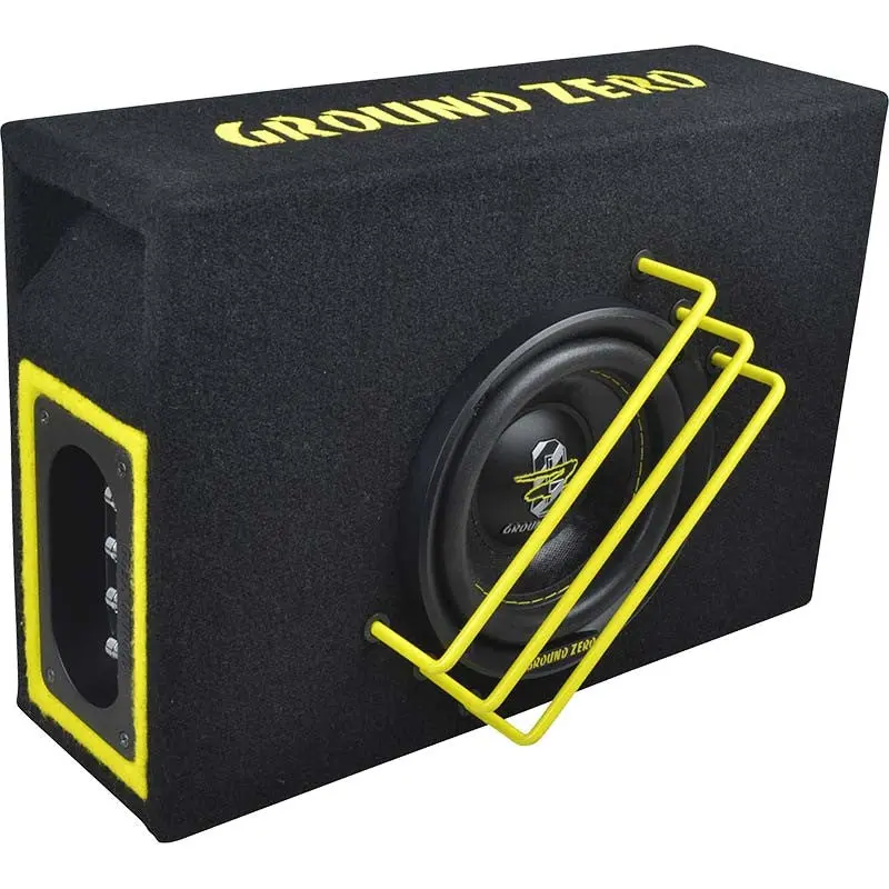 Ground Zero GZRB 16SPL koteloitu subwoofer - 6.5", 2x 2 Ω, 8.5 l