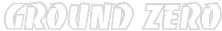 Ground Zero tarra outline 800x100mm GZ sticker silver GZ