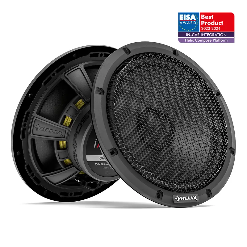 Helix Compose i7 - Ci7 W200FM-S3 8" midbassopari ritilöillä, 150 W RMS, 3 Ω