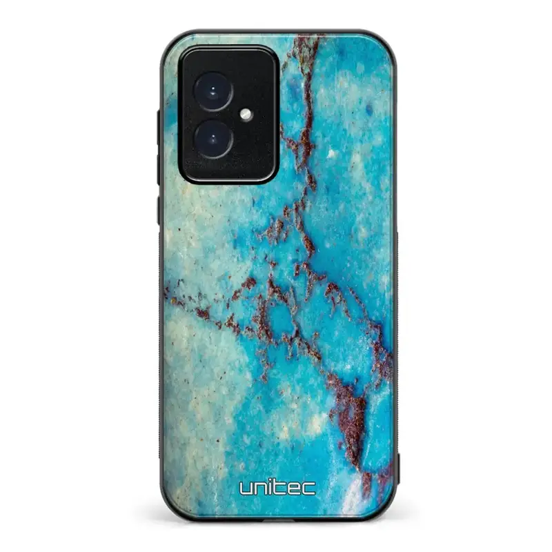 Honor 100 marmori suojakuoret - Turquoise Marble