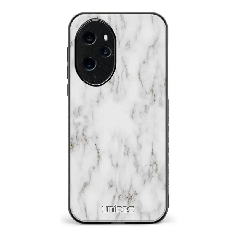 Honor 100 Pro marmori suojakuoret - White Marble