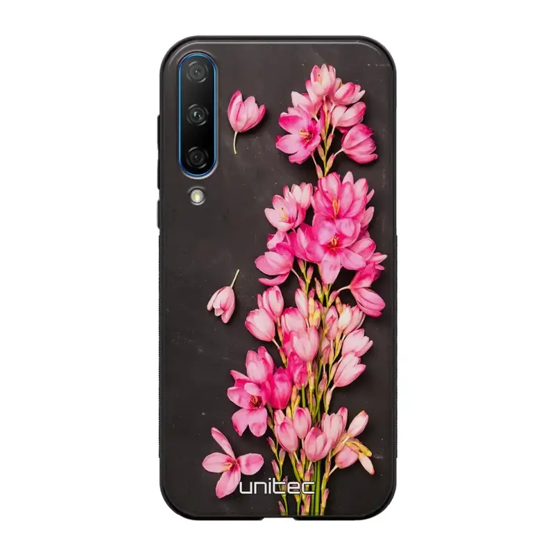 Honor 20 Lite kukka suojakuoret - Pink Flowers