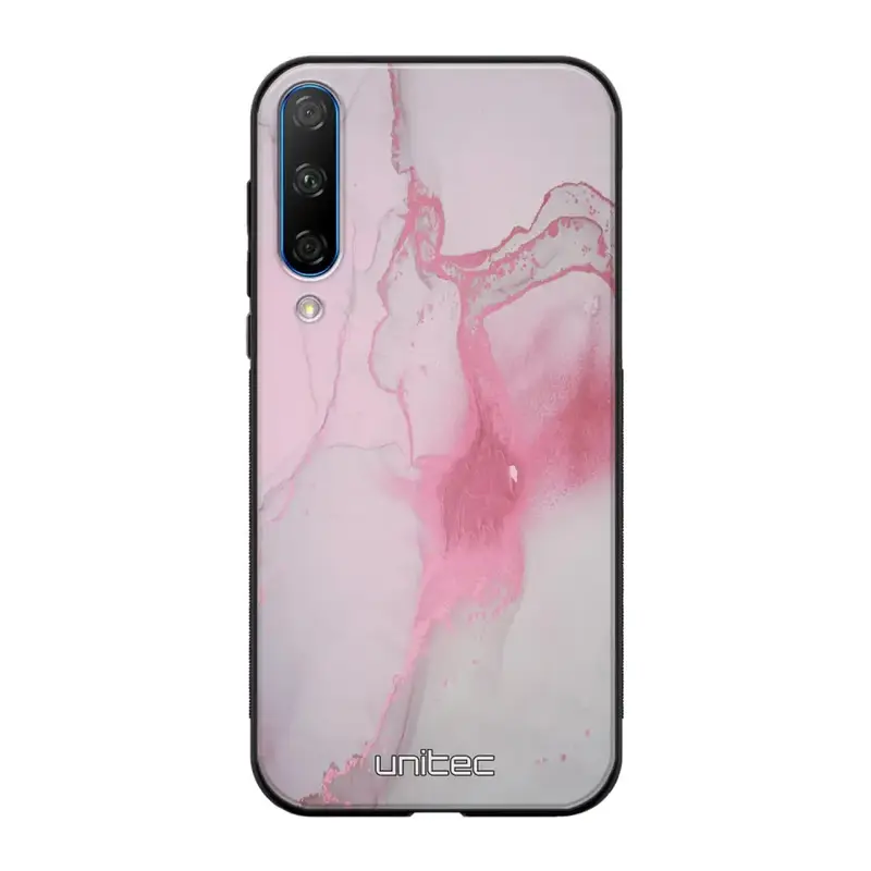 Honor 20 Lite marmori suojakuoret - Pink Pok Rie