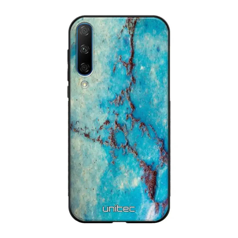 Honor 20 Lite marmori suojakuoret - Turquoise Marble