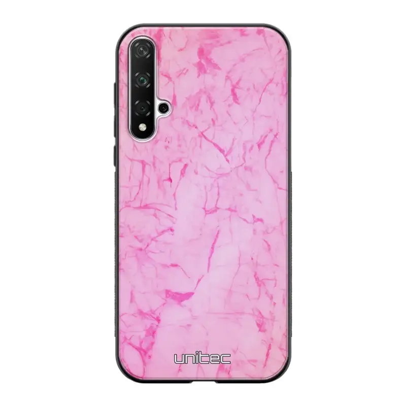 Honor 20 marmori suojakuoret - Light Pink Marble