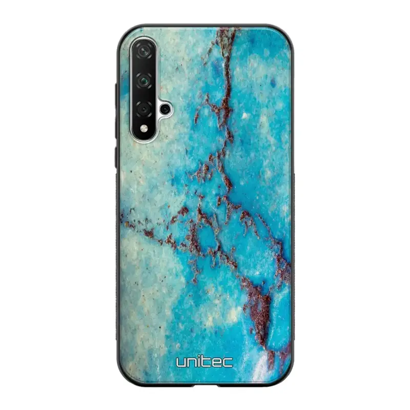 Honor 20 marmori suojakuoret - Turquoise Marble