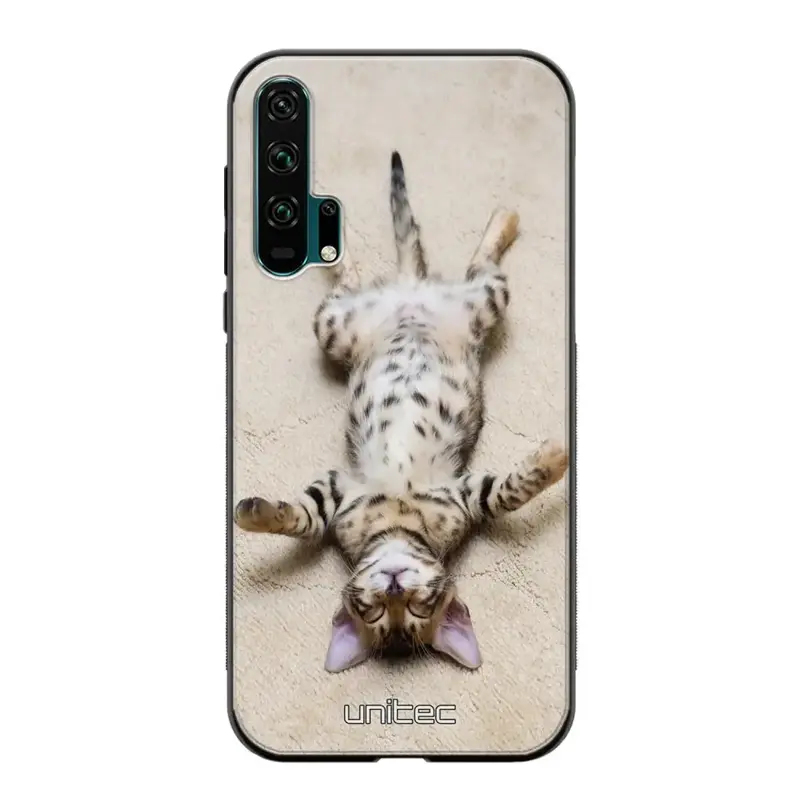Honor 20 Pro kissa suojakuoret - Relaxing Cat