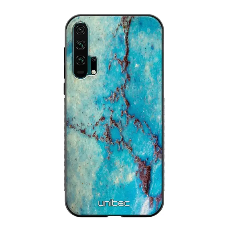 Honor 20 Pro marmori suojakuoret - Turquoise Marble