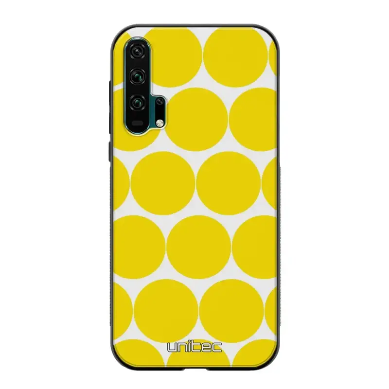 Honor 20 Pro pallo suojakuoret - Keltainen Pallo
