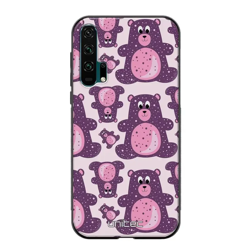 Honor 20 Pro suojakuoret - Purple Teddy Bear