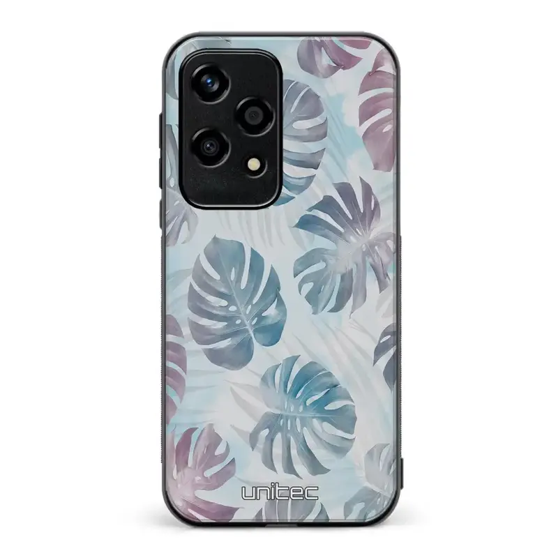 Honor 200 Lite kukka suojakuoret - Monstera Texture