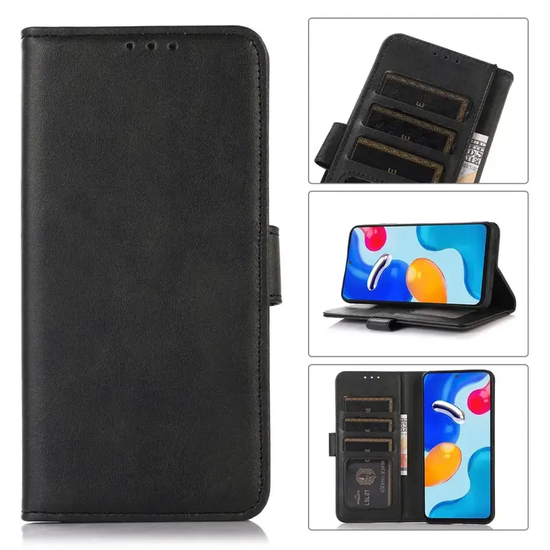 Honor 200 Lite Lompakko Suojakotelo Musta Läpällä