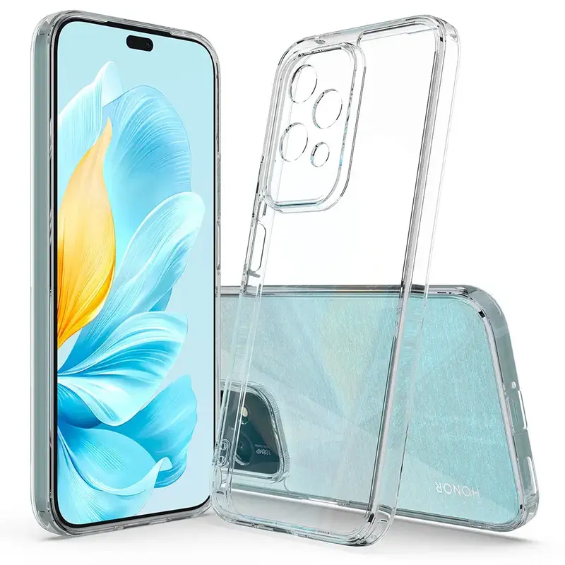 Honor 200 Lite Silikonisuoja Läpinäkyvä