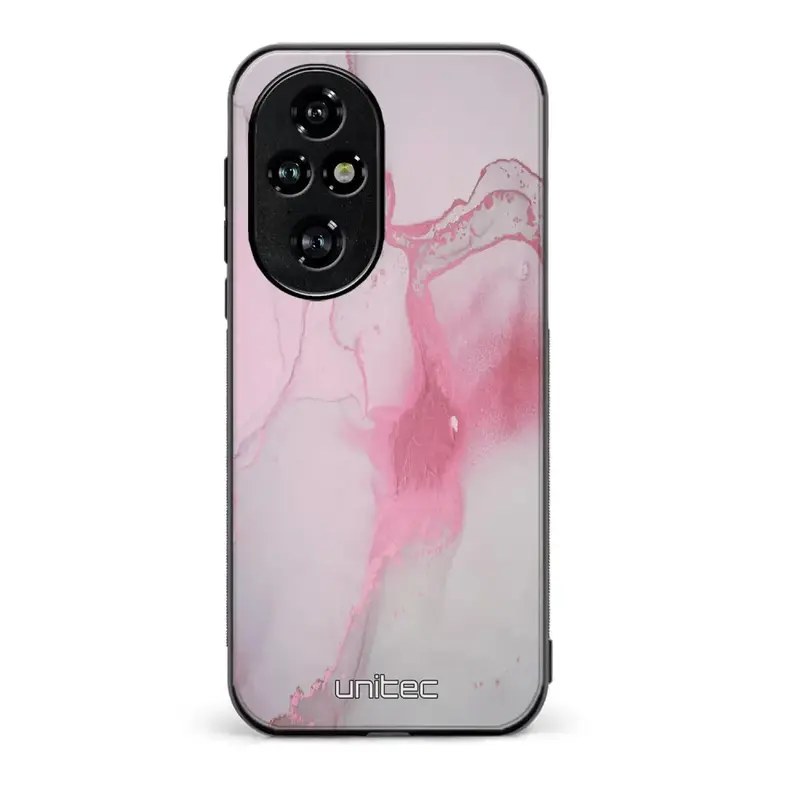 Honor 200 Pro marmori suojakuoret - Pink Pok Rie