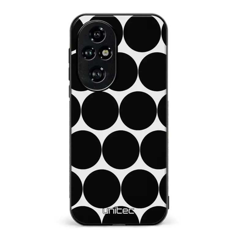 Honor 200 Pro pallo suojakuoret - Musta Pallo