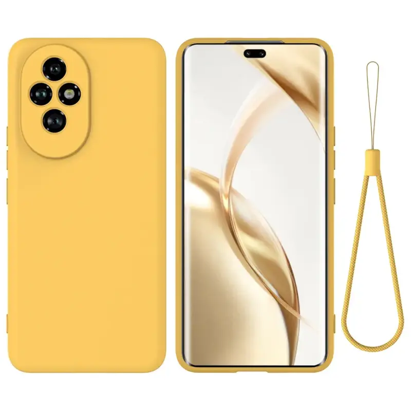 Honor 200 Silikonisuoja Keltainen