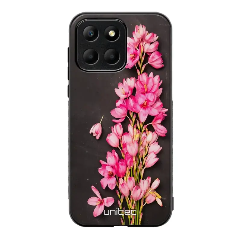 Honor 200 Smart kukka suojakuoret - Pink Flowers