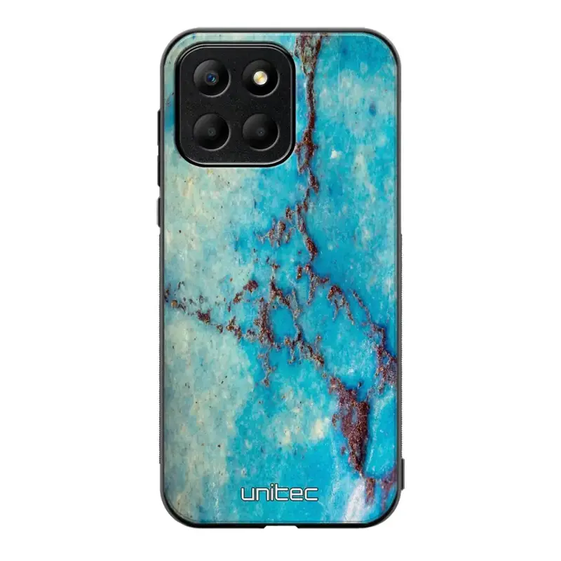 Honor 200 Smart marmori suojakuoret - Turquoise Marble