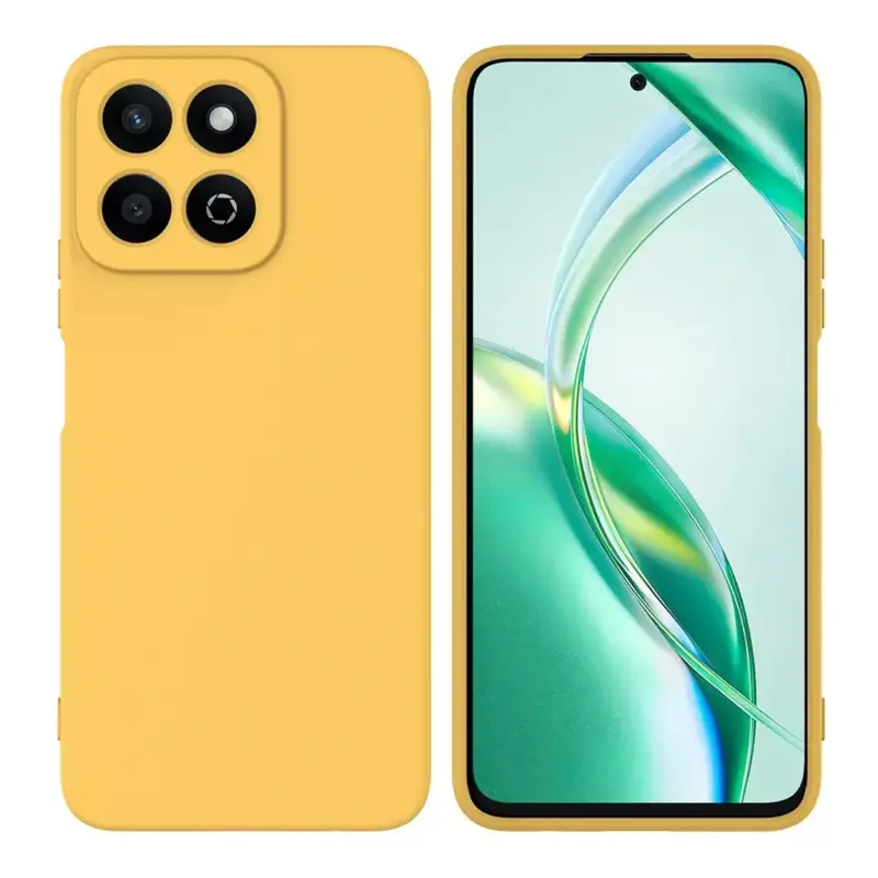 Honor 200 Smart Silikonisuoja Keltainen