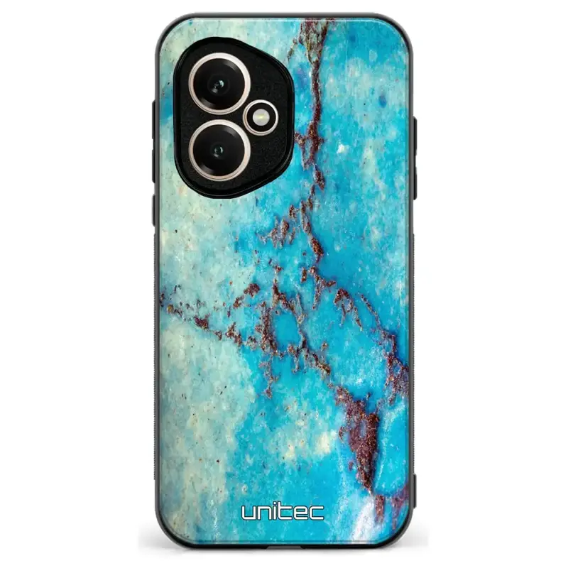Honor 400 marmori suojakuoret - Turquoise Marble