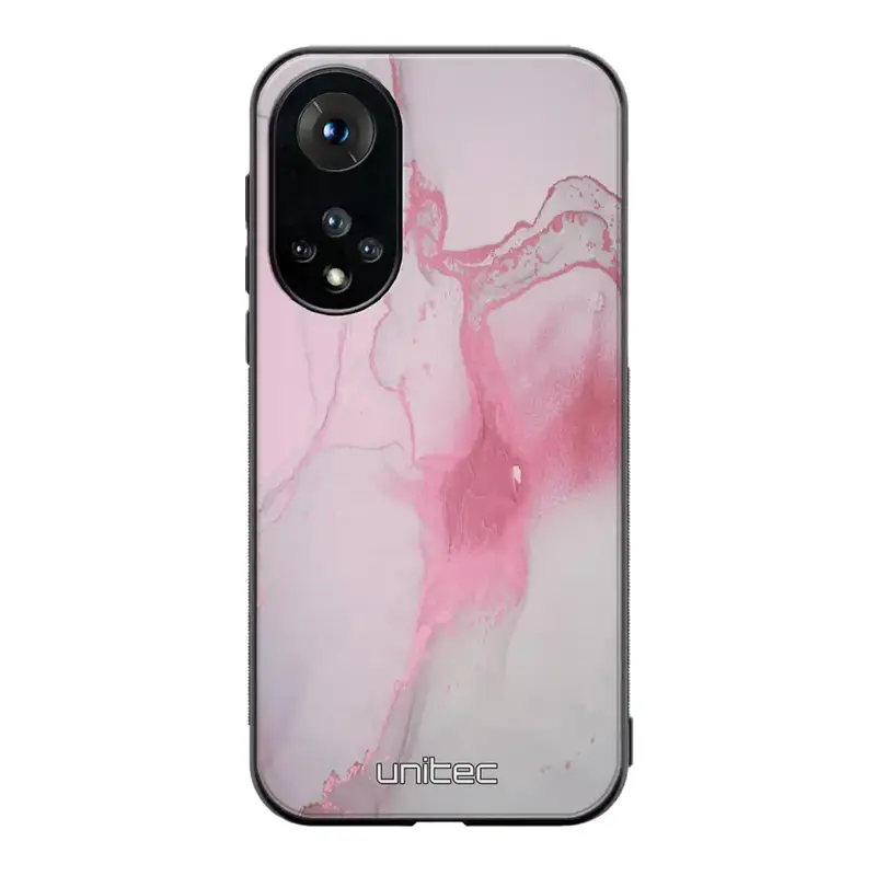 Honor 50 marmori suojakuoret - Pink Pok Rie