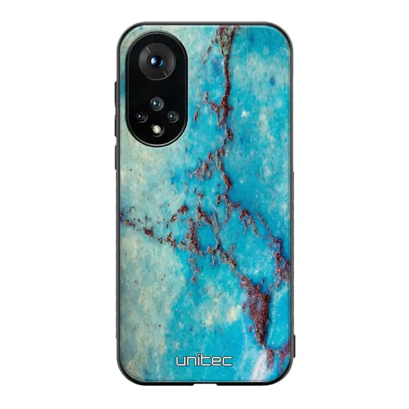 Honor 50 marmori suojakuoret - Turquoise Marble