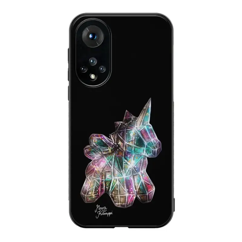 Honor 50 unicorn suojakuoret - Musta - Noora Kämppi