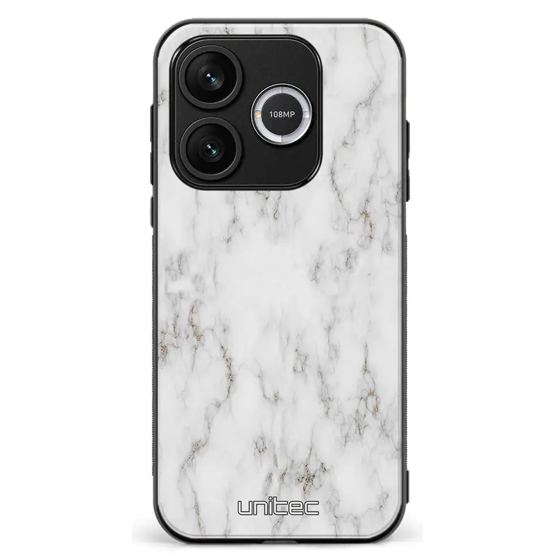 Honor 600 Lite marmori suojakuoret - White Marble