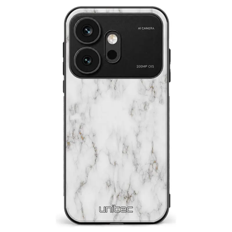 Honor 600 marmori suojakuoret - White Marble