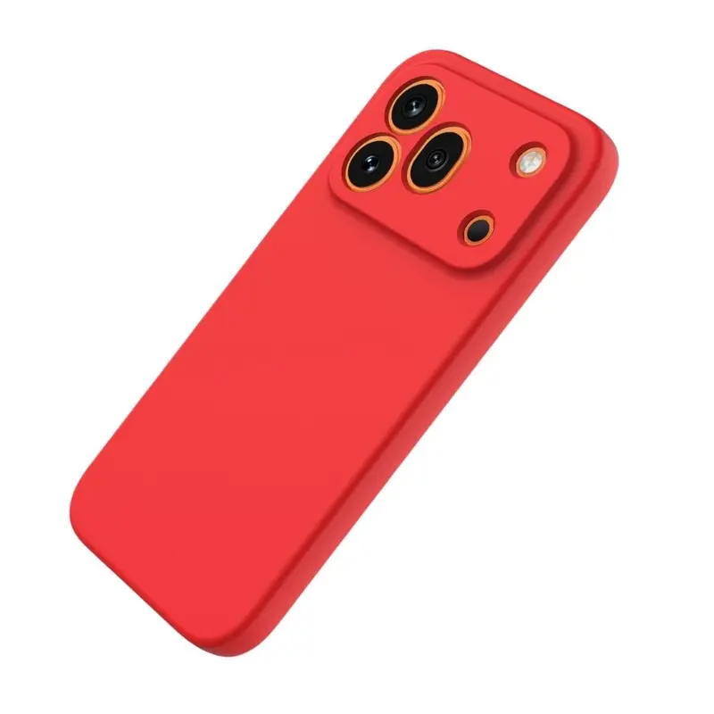 Honor 600 Pro Silikonisuoja - Punainen