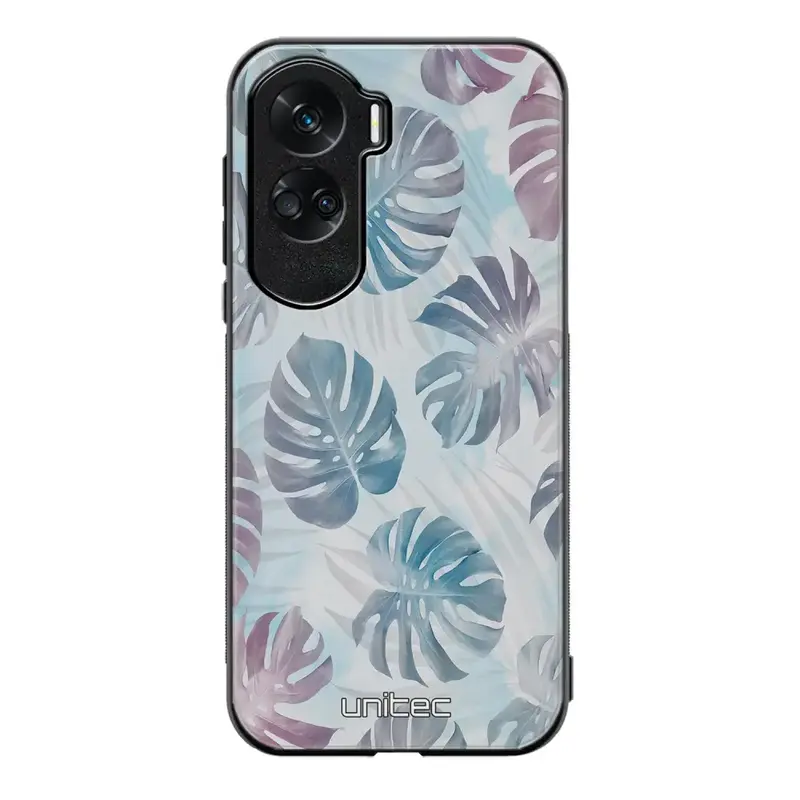 Honor 90 Lite kukka suojakuoret - Monstera Texture