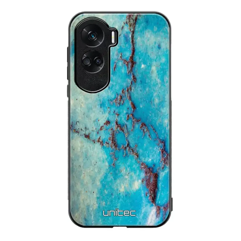 Honor 90 Lite marmori suojakuoret - Turquoise Marble