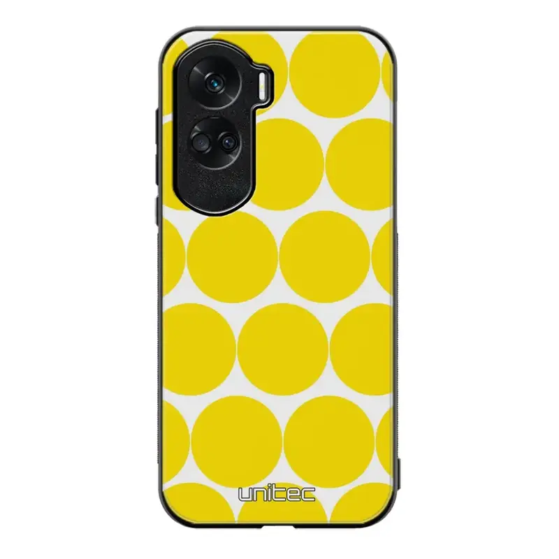 Honor 90 Lite pallo suojakuoret - Keltainen Pallo
