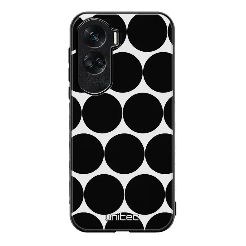 Honor 90 Lite pallo suojakuoret - Musta Pallo