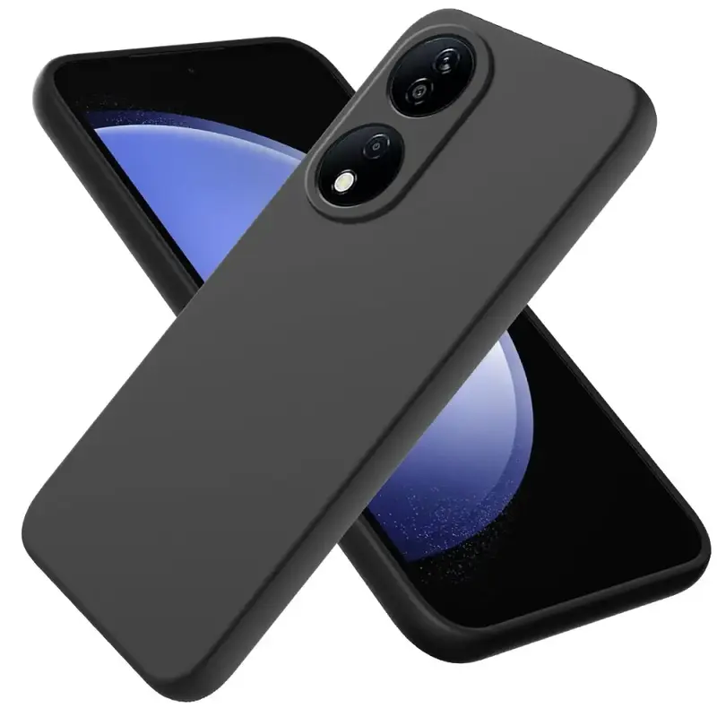 Honor 90 Smart 5G Silikonikuori Musta