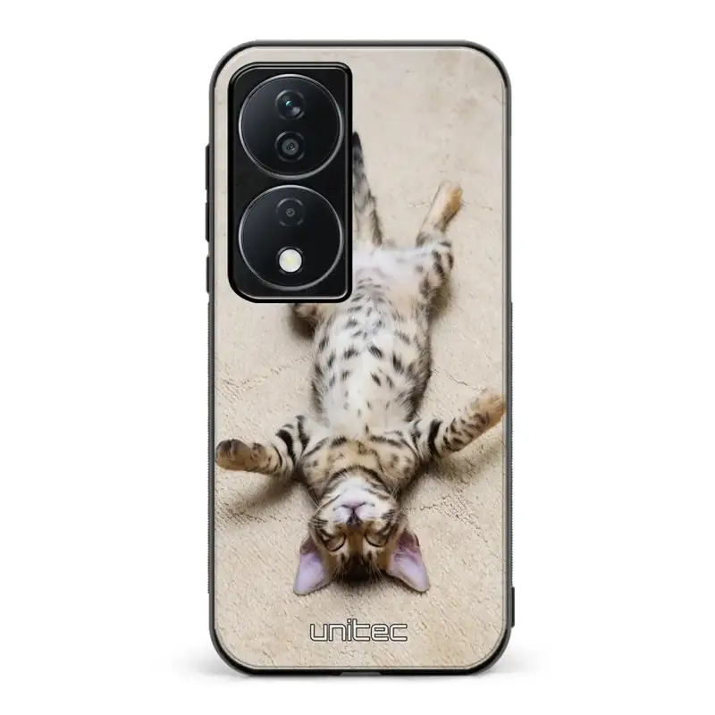 Honor 90 Smart kissa suojakuoret - Relaxing Cat