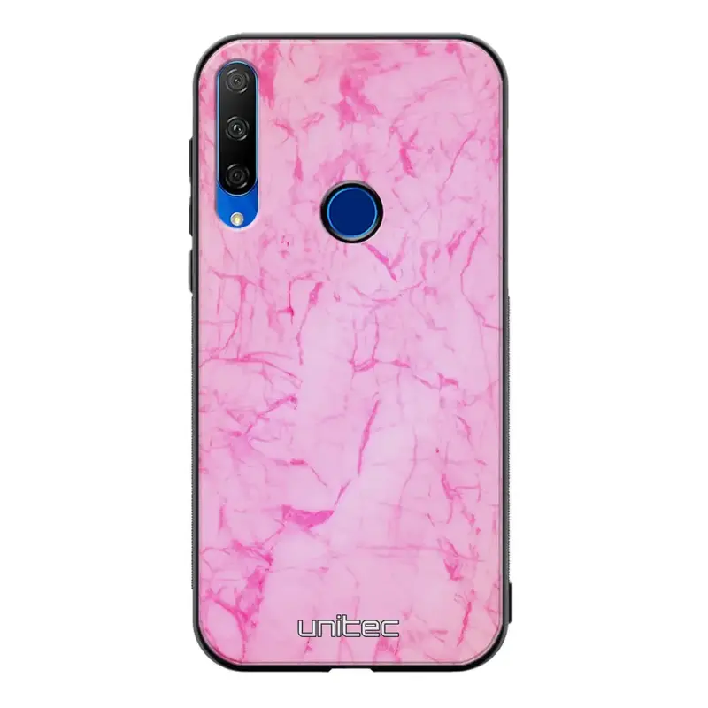 Honor 9X marmori suojakuoret - Light Pink Marble