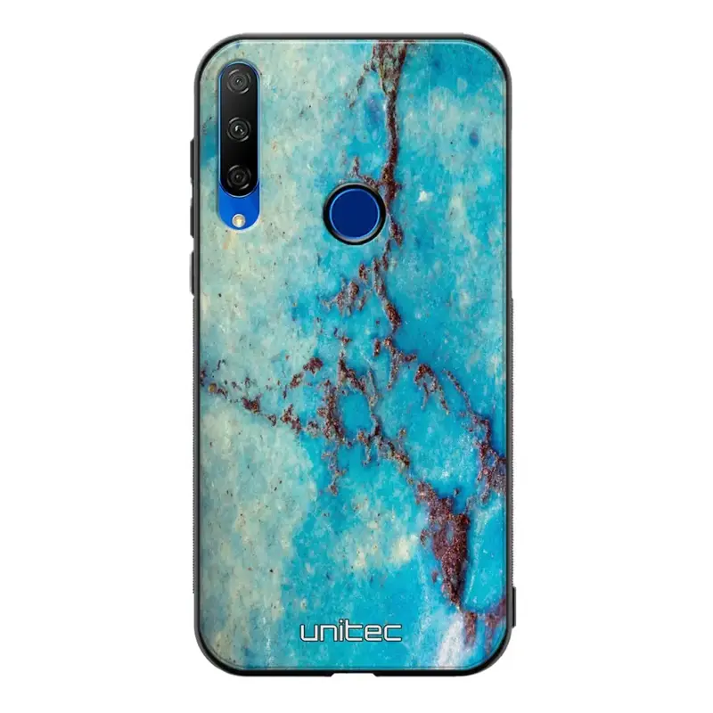 Honor 9X marmori suojakuoret - Turquoise Marble