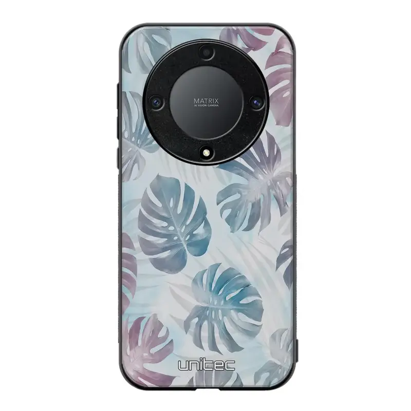 Honor Magic 5 Lite kukka suojakuoret - Monstera Texture