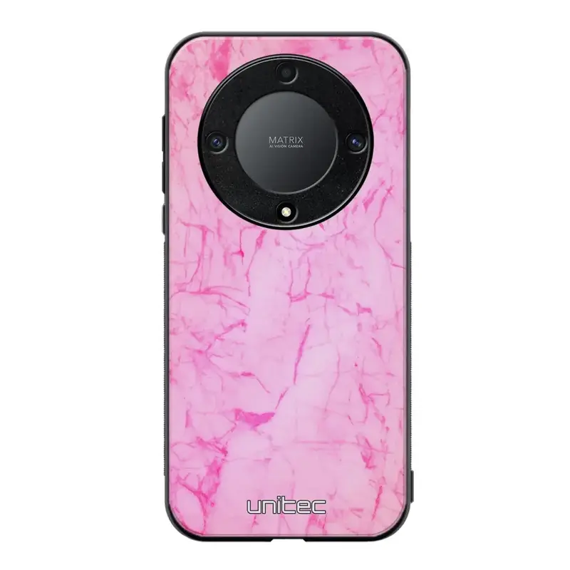 Honor Magic 5 Lite marmori suojakuoret - Light Pink Marble
