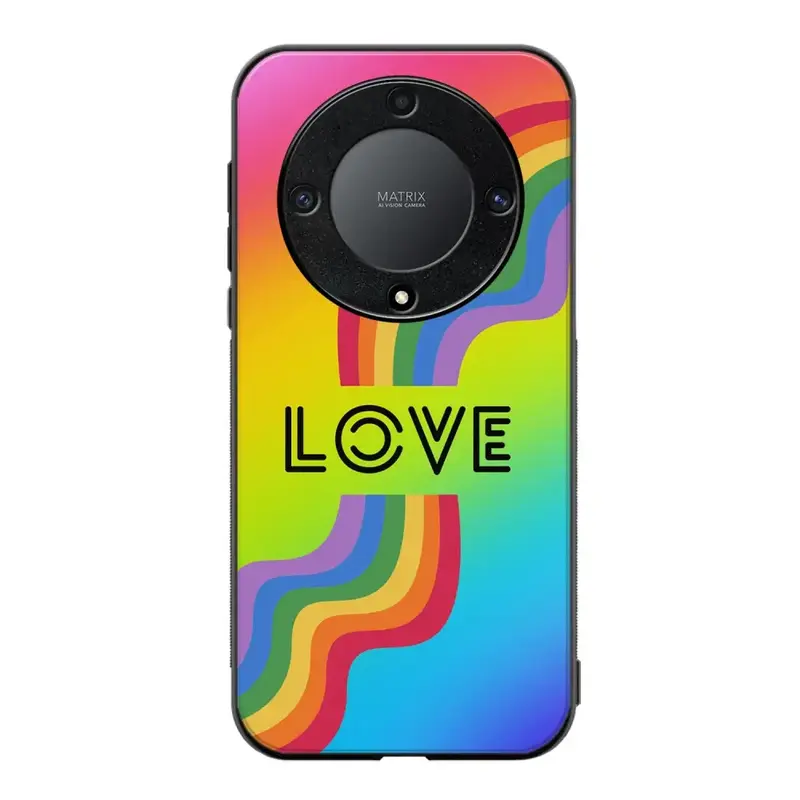 Honor Magic 5 Lite pride suojakuoret - Love