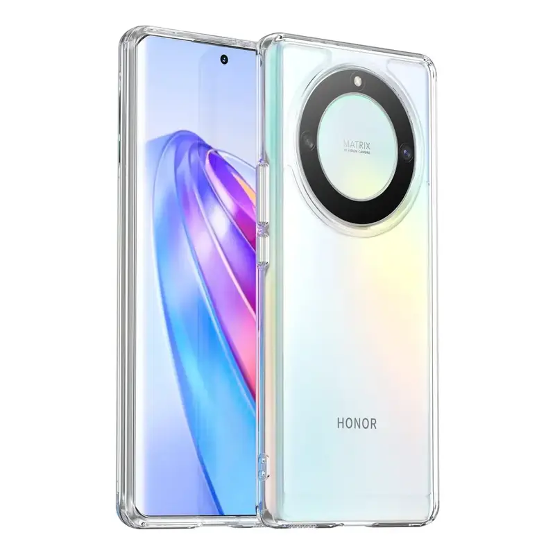 Honor Magic 5 Lite Silikonikuori - Läpinäkyvä