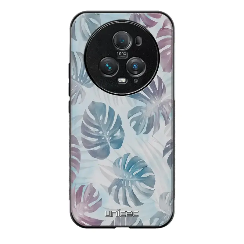 Honor Magic 5 Pro kukka suojakuoret - Monstera Texture
